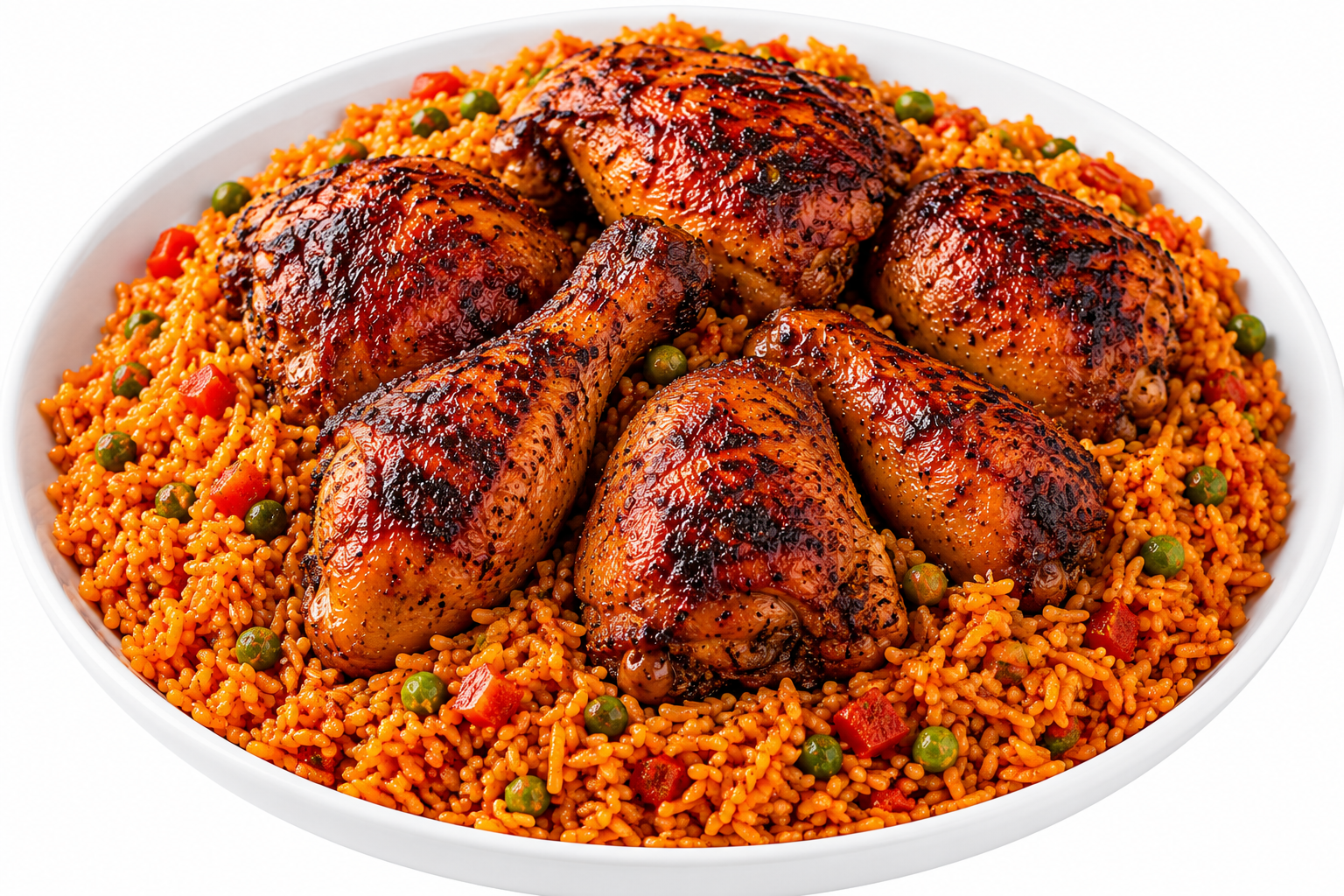 Legendary Smoky Jollof Rice