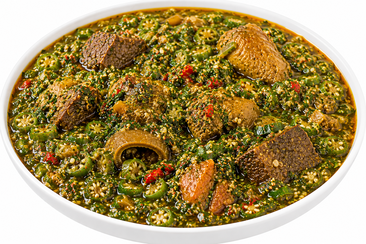 Ila Alase Okra Soup